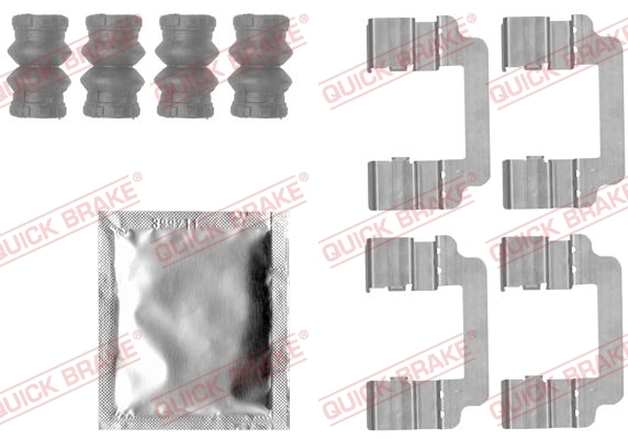 Accessory Kit, disc brake pad